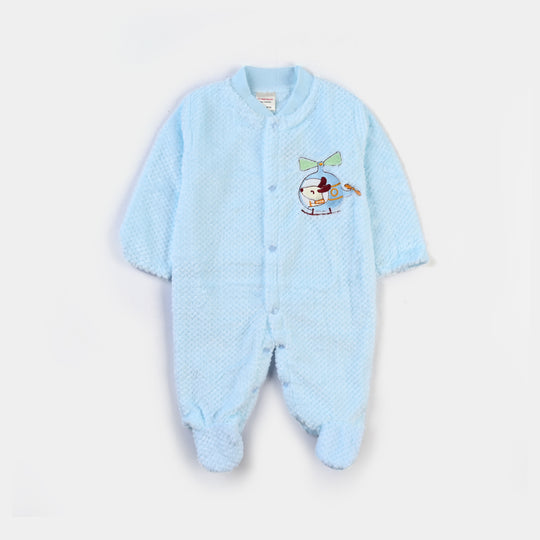 Infant Unisex Romper-Blue