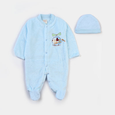 Infant Unisex Romper-Blue