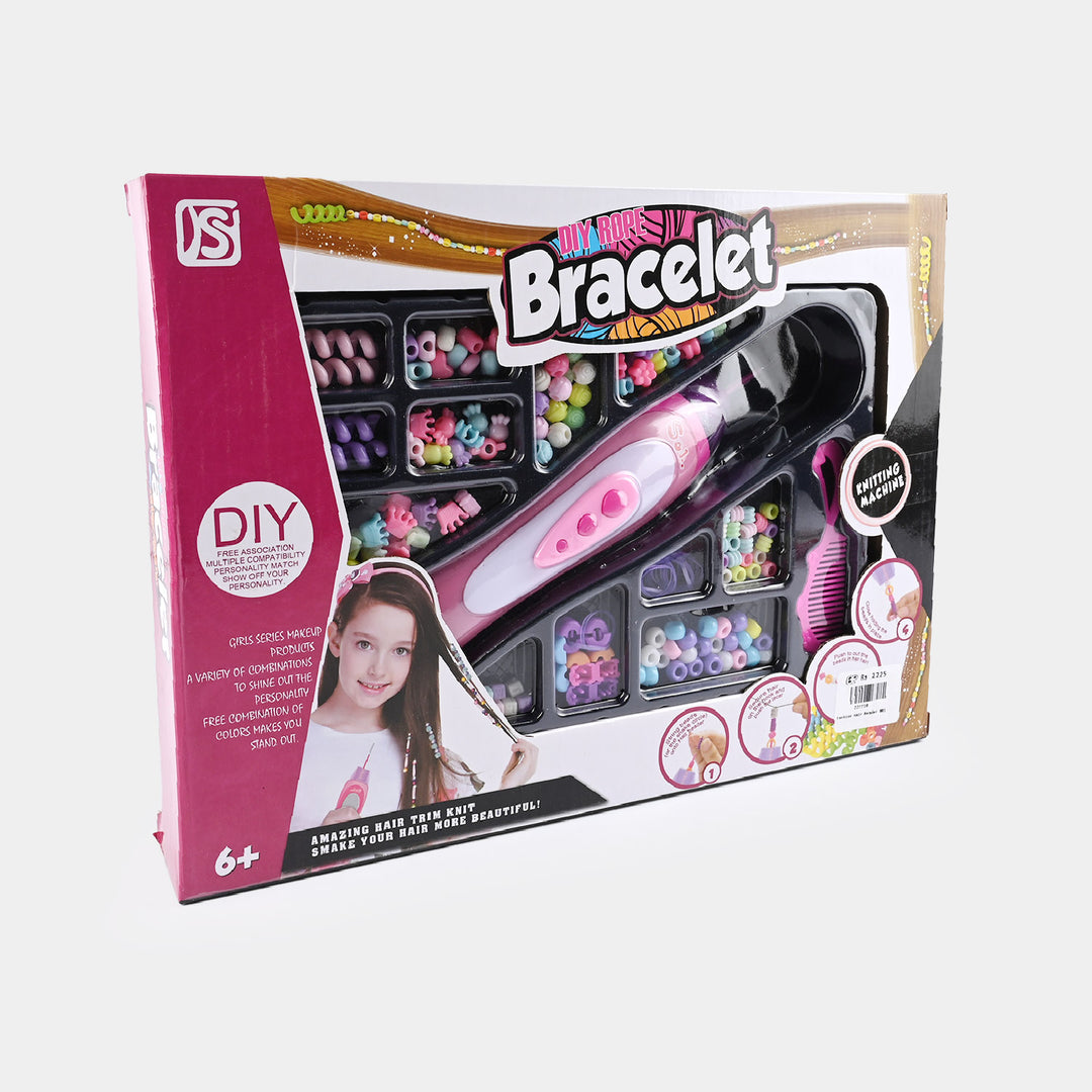 Fashion Hair Kit & Bracelet Machine For Kids