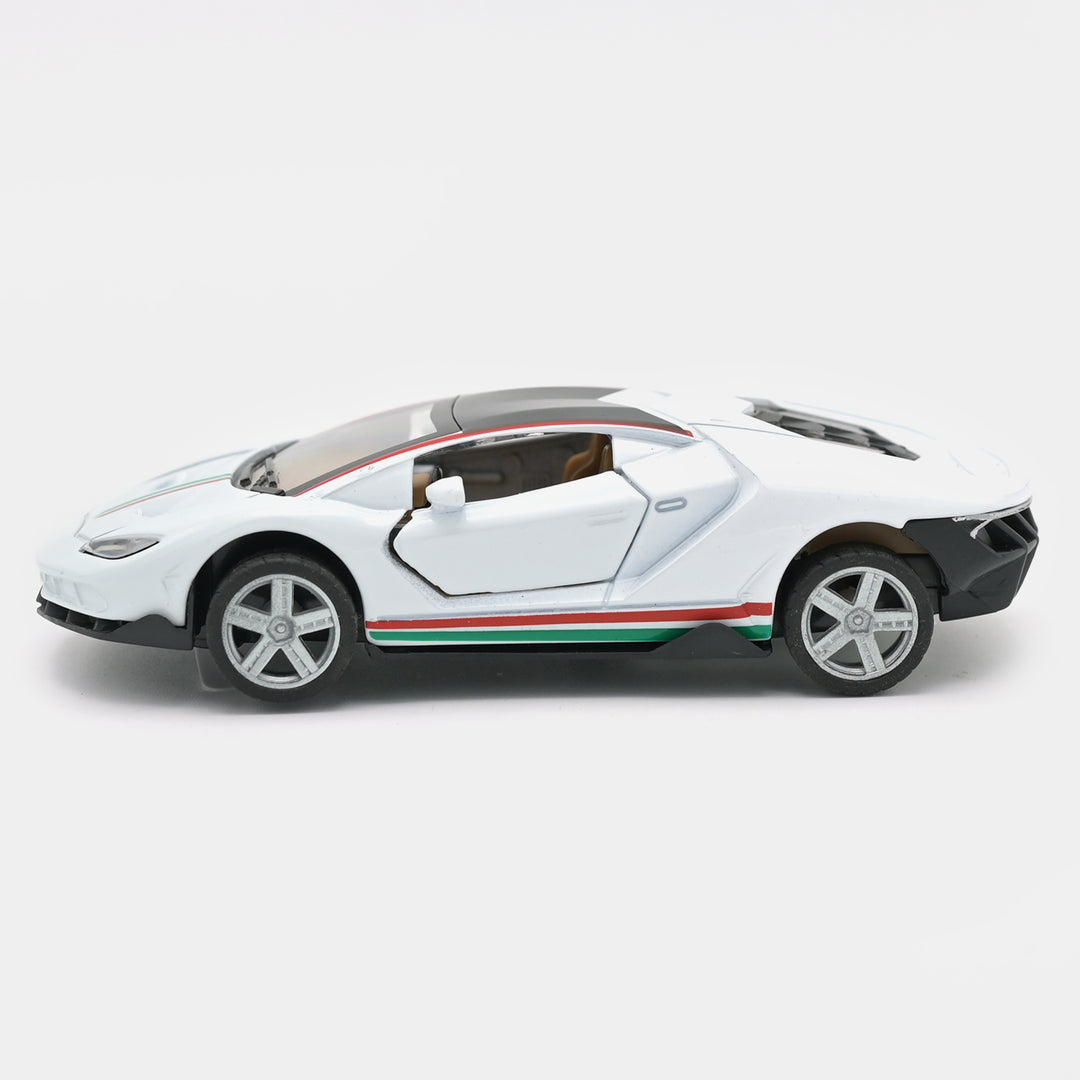 Die-Cast Model Car With Light Sound