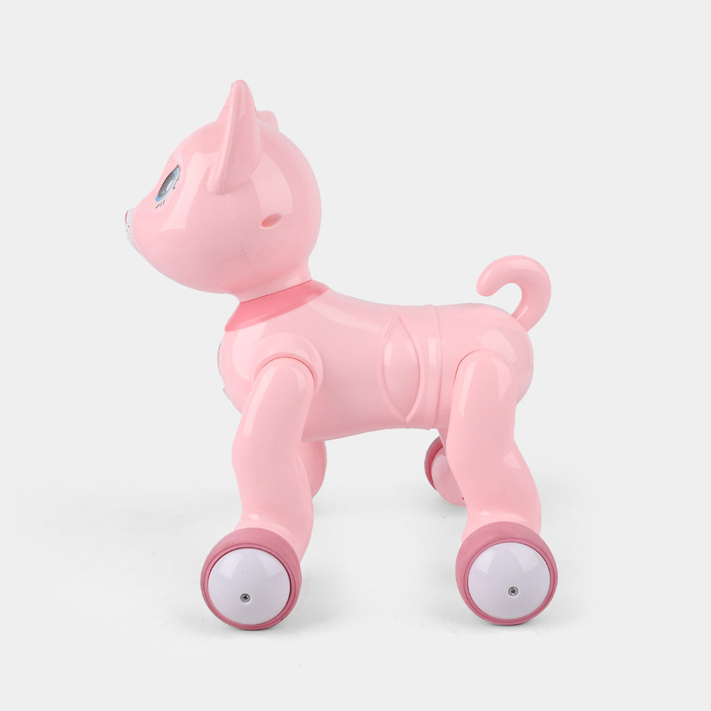 Remote Control Cat Toy with LED Lights & USB Rechargeable Battery