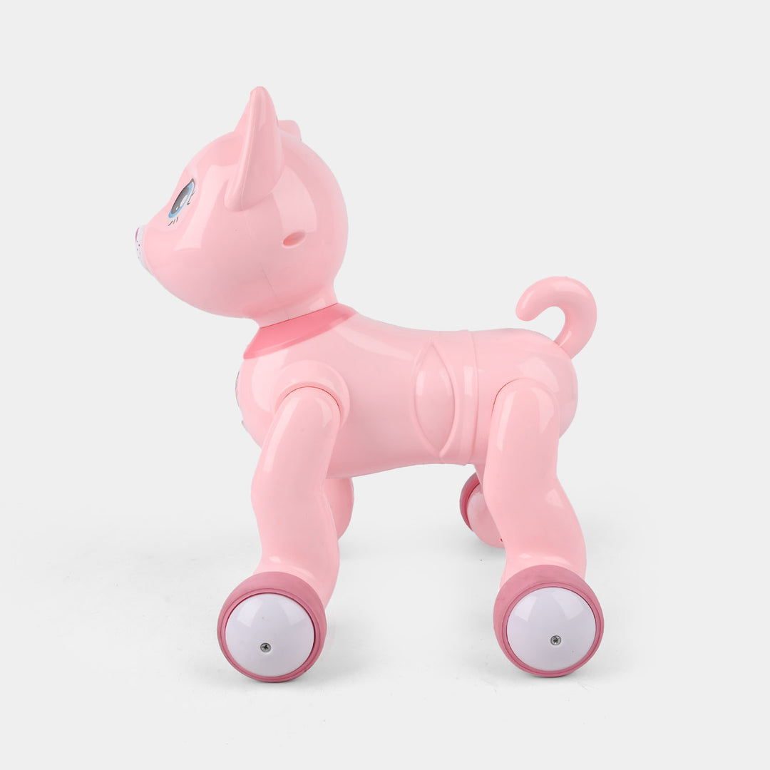 Remote Control Cat Toy with LED Lights & USB Rechargeable Battery