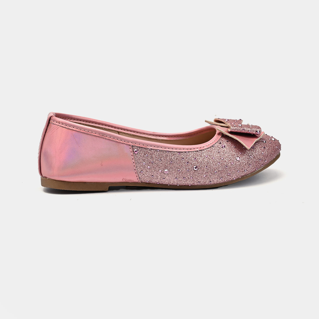 Girls Pumps 1339-Champagne