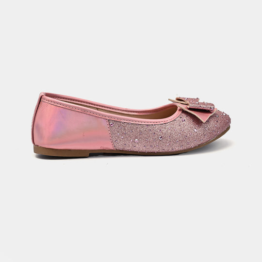 Girls Pumps 1339-Champagne