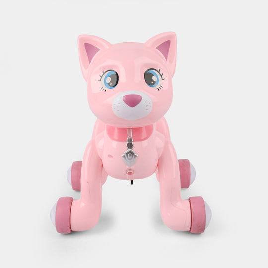 Remote Control Cat Toy with LED Lights & USB Rechargeable Battery