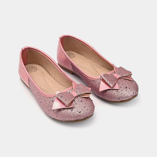 Girls Pumps 1339-Champagne