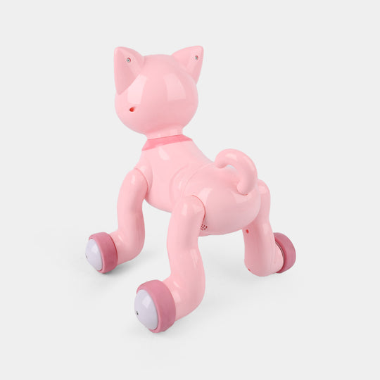 Remote Control Cat Toy with LED Lights & USB Rechargeable Battery