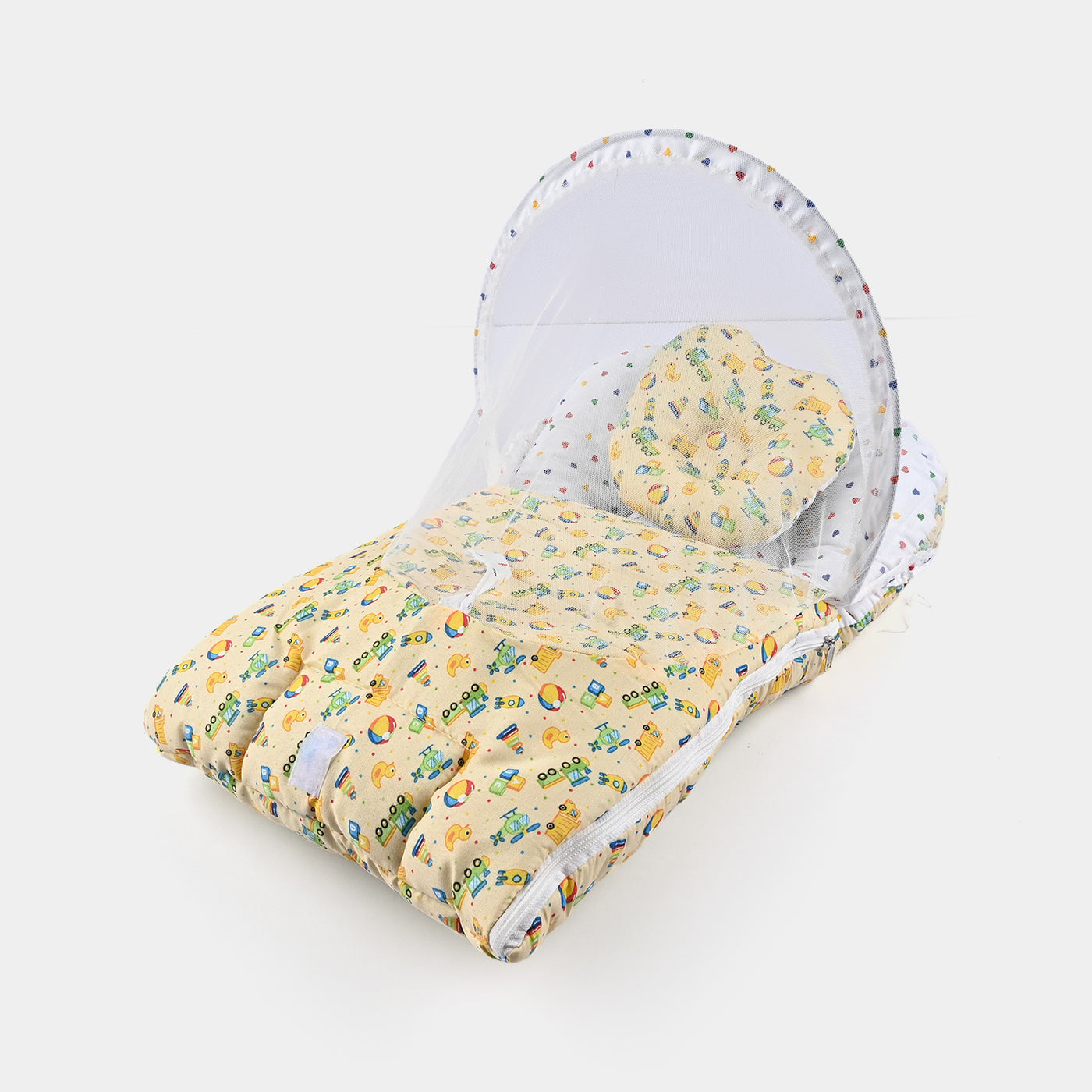 Baby Carry Nest With Net Car | Yellow