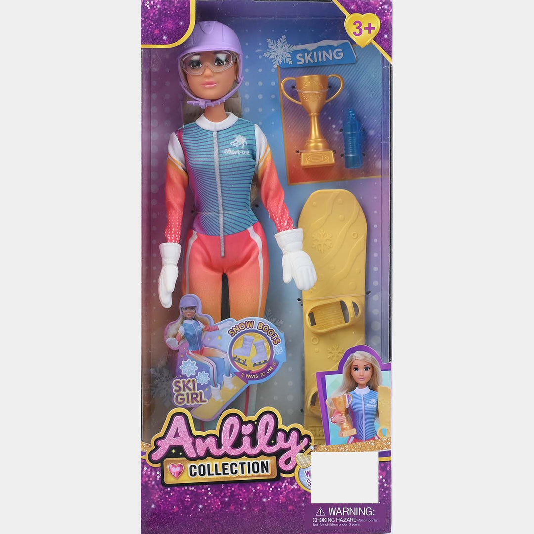 11.5" Lovely Fashion Doll with Accessories Set