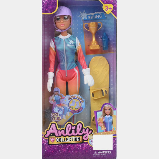 11.5" Lovely Fashion Doll with Accessories Set