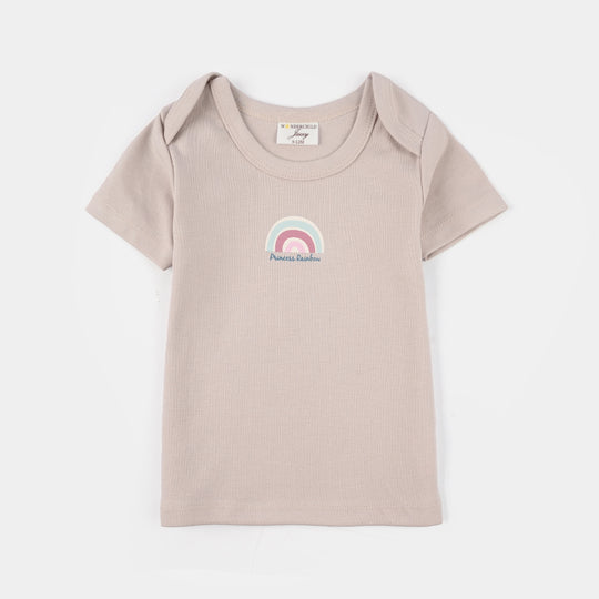 Infant Girls Jersey Terry 3Pc Suit - White