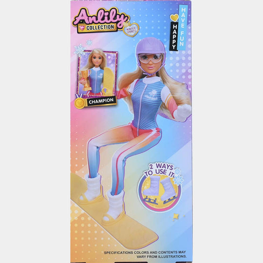 11.5" Lovely Fashion Doll with Accessories Set