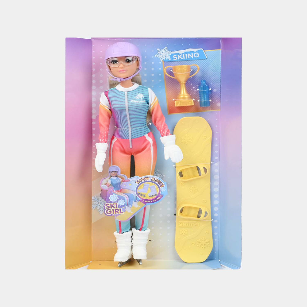 11.5" Lovely Fashion Doll with Accessories Set