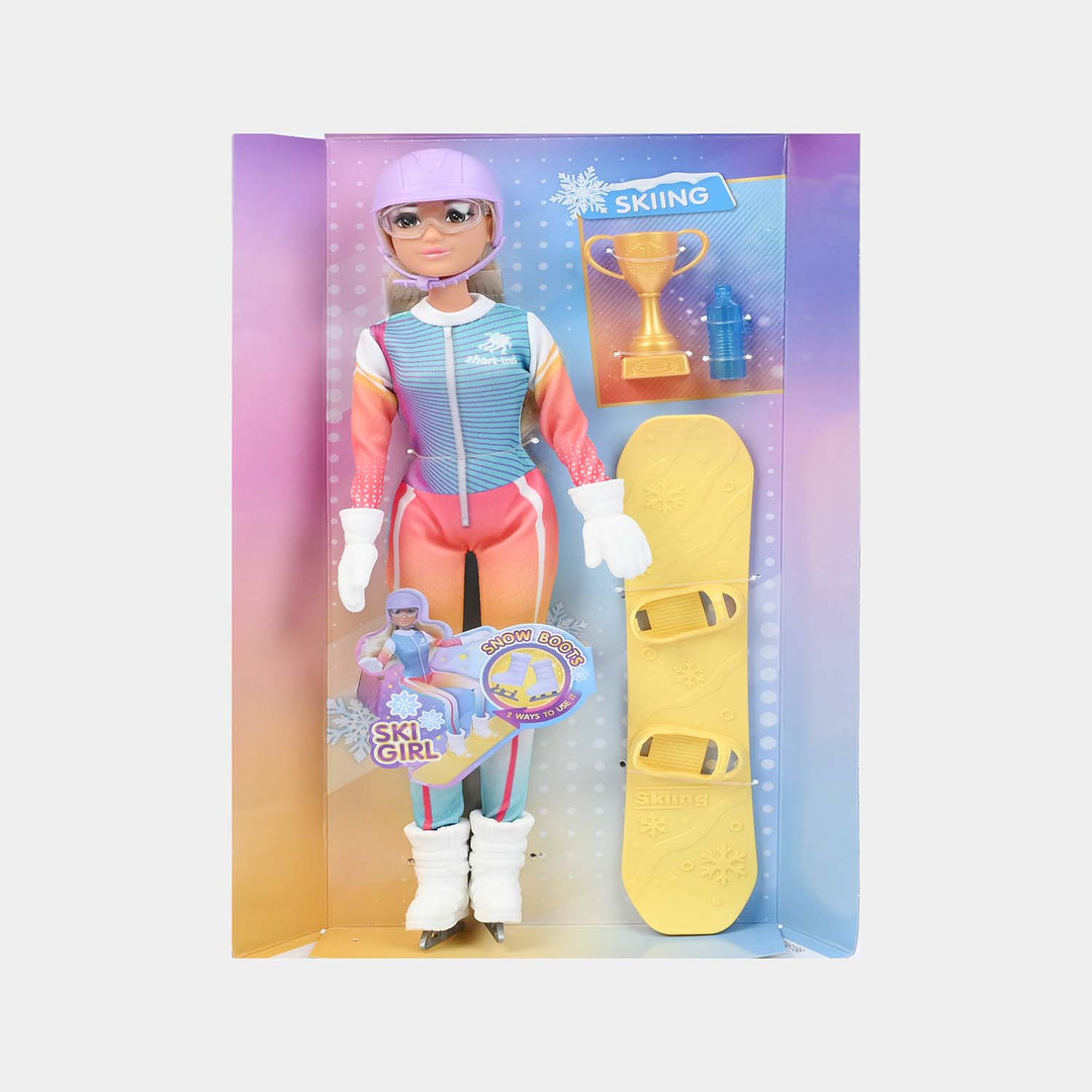11.5" Lovely Fashion Doll with Accessories Set