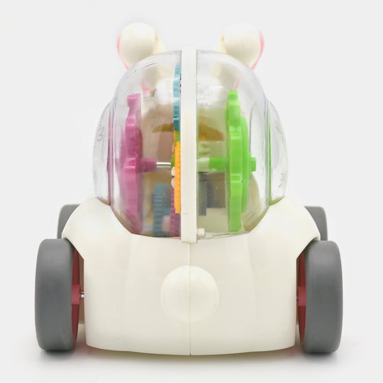 Friction Gear Rabbit/Car For Kids