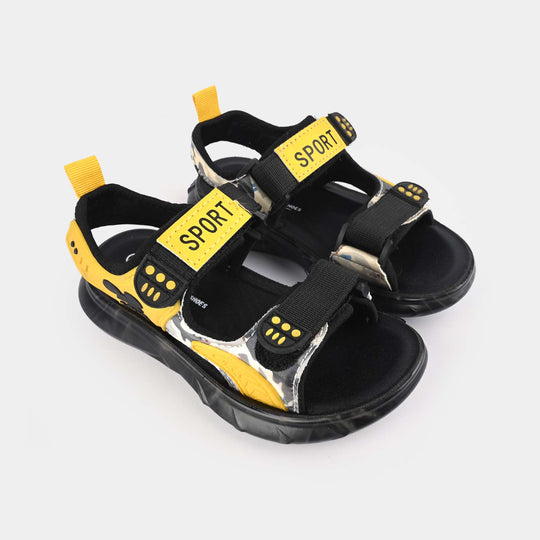 Boys Sandal P-03-Yellow