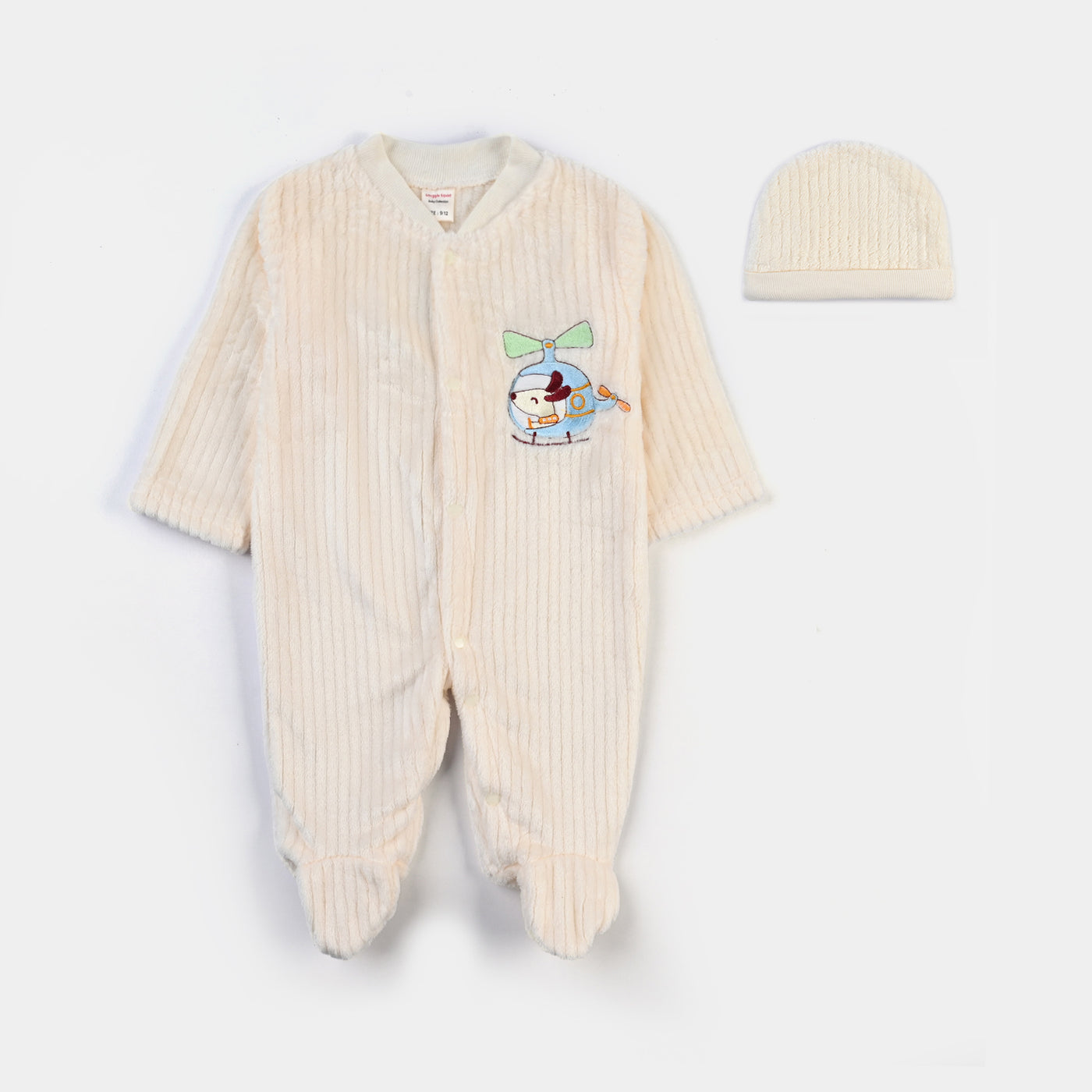 Infant Unisex Romper-Cream