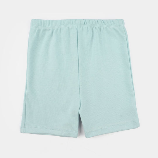 Infant Girls Jersey Terry 3Pc Suit - White