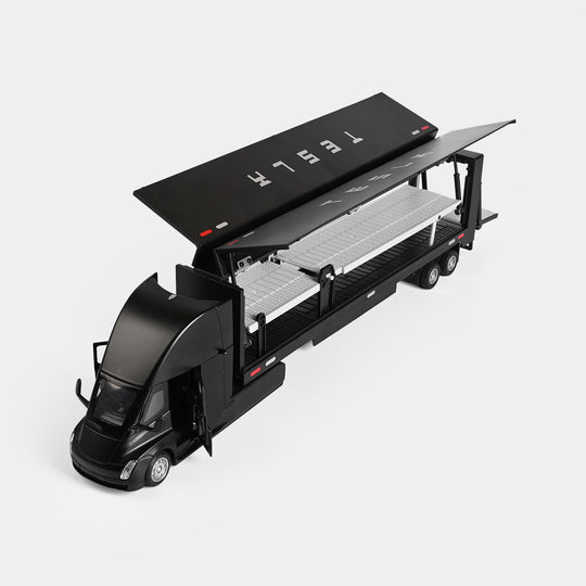 Die-Cast Semi Transporter Truck Model