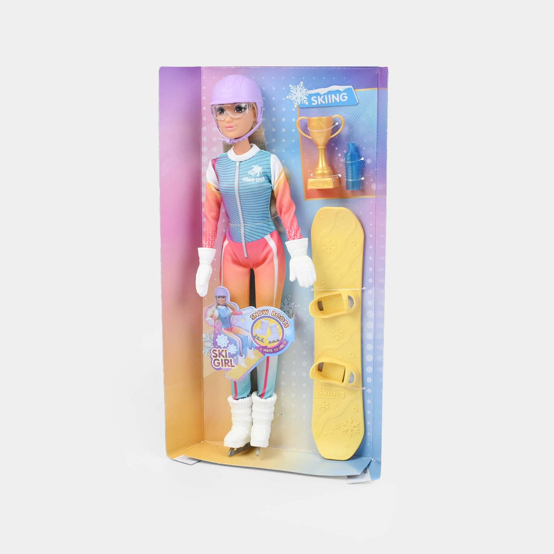 11.5" Lovely Fashion Doll with Accessories Set