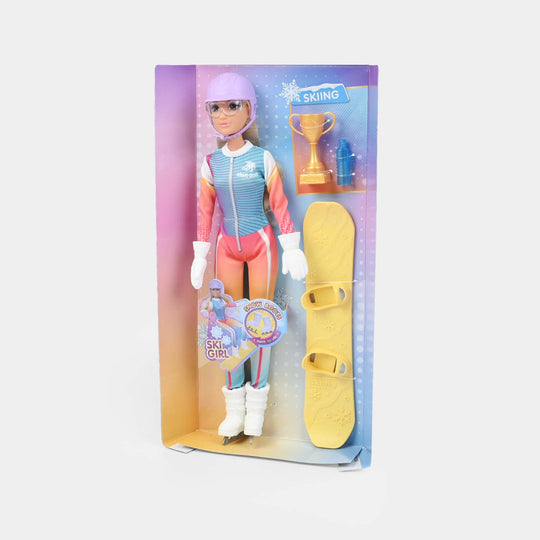 11.5" Lovely Fashion Doll with Accessories Set