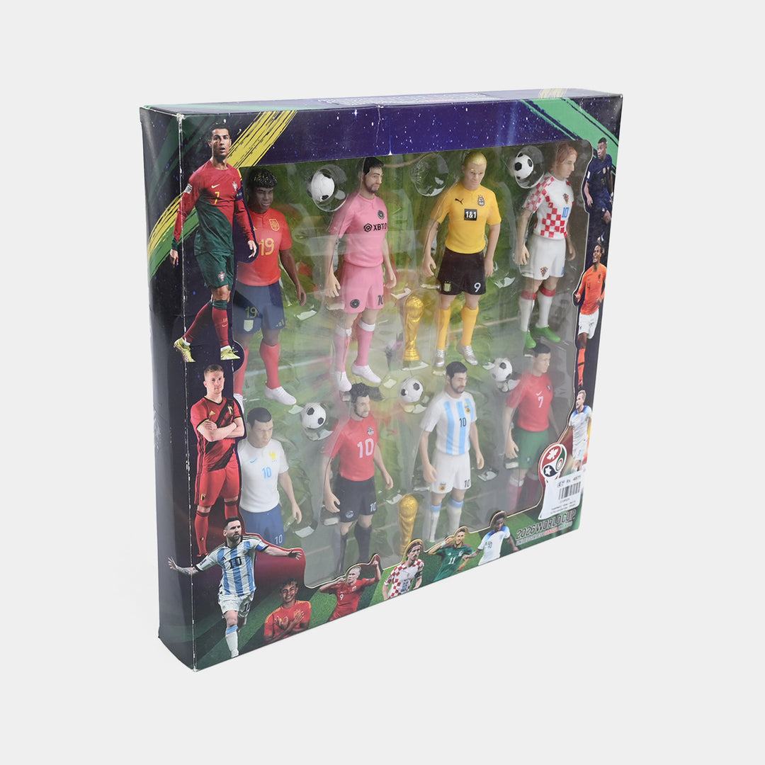 Star Football Players Mini Figure Collectible Set