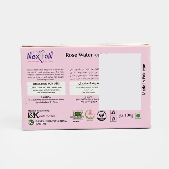 Nexton Baby Soap Rose Water | 100Gm