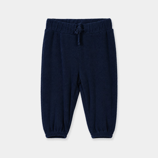Infant Boys Velour 2Pcs Suit Great Crew-BLUE