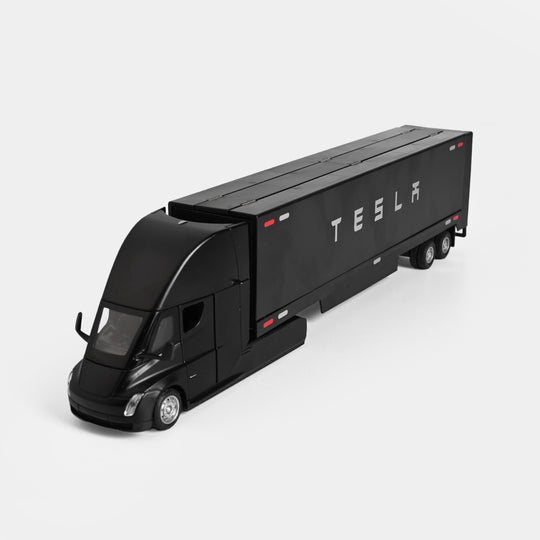 Die-Cast Semi Transporter Truck Model