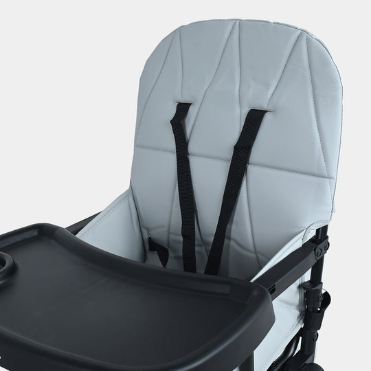 Baby Foldable High Chair Joyous | HCY-021 Grey