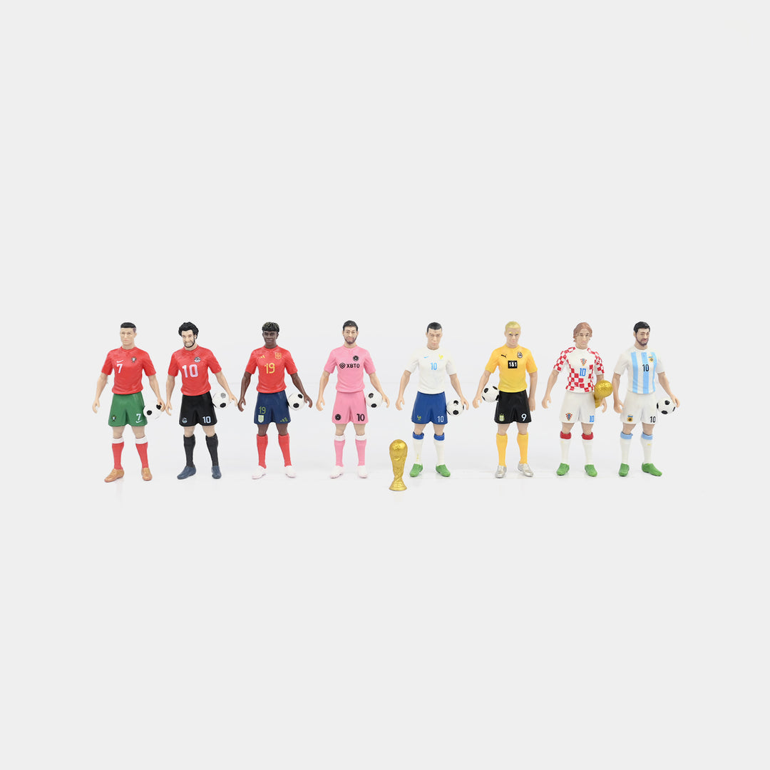 Star Football Players Mini Figure Collectible Set