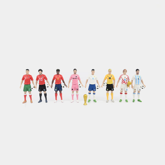 Star Football Players Mini Figure Collectible Set