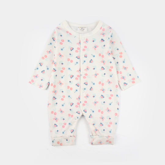 Infant Girls Jersey/Terry 3Pc Gift Set - White