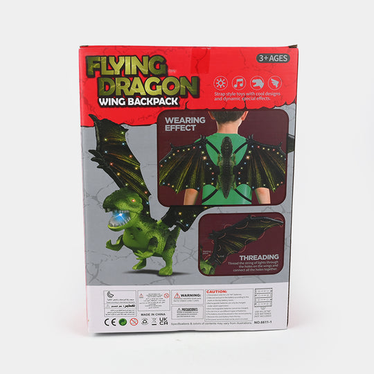 Dragon Wings Kids Fantasy Backpack with Magical Adventures