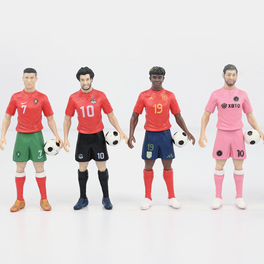 Star Football Players Mini Figure Collectible Set