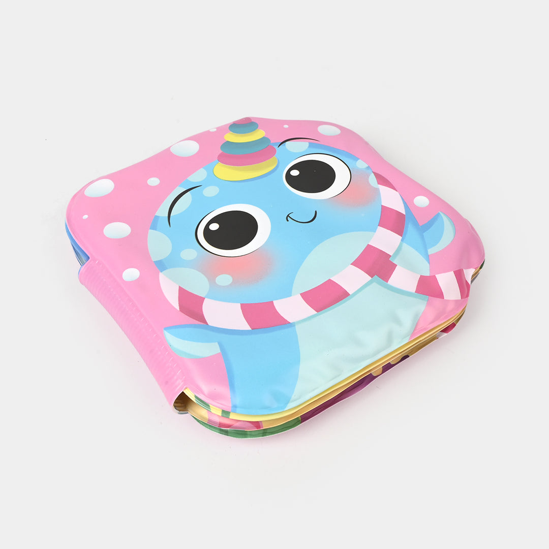 Bath Time Narwhal Book Fun With Squeaky sound