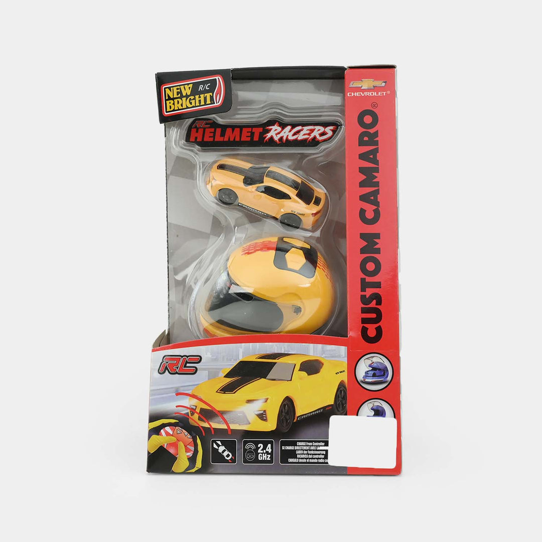 Remote Control Helmet Racer Car