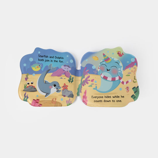 Bath Time Narwhal Book Fun With Squeaky sound