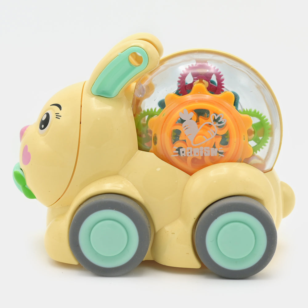 Friction Gear Rabbit/Car For Kids