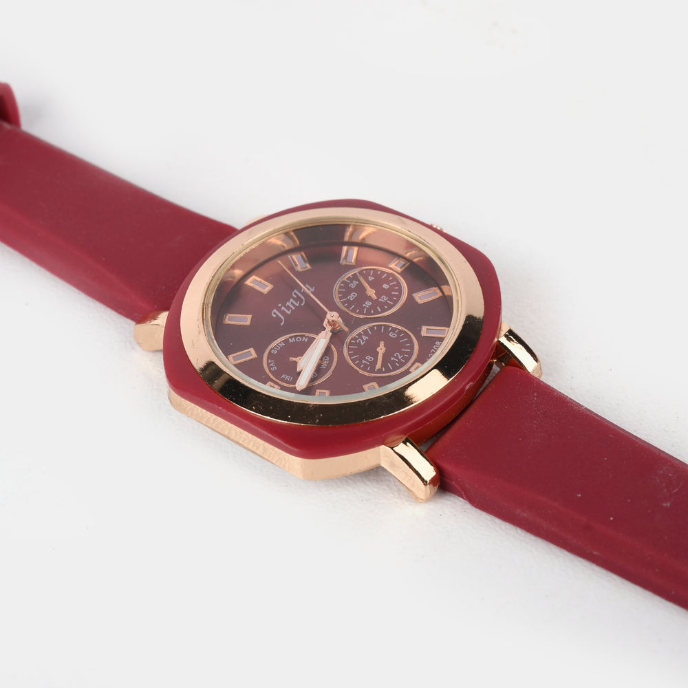 Girls Elegant Analog Wristwatch