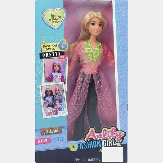 11.5" Lovely Fashion Doll with Accessories Set