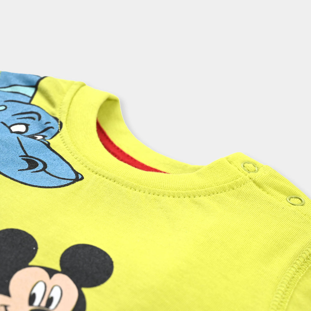 Infant Boys Cotton Jersey T-Shirt Character | Limeade