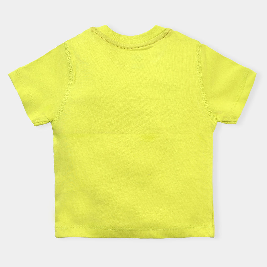 Infant Boys Cotton Jersey T-Shirt Character | Limeade