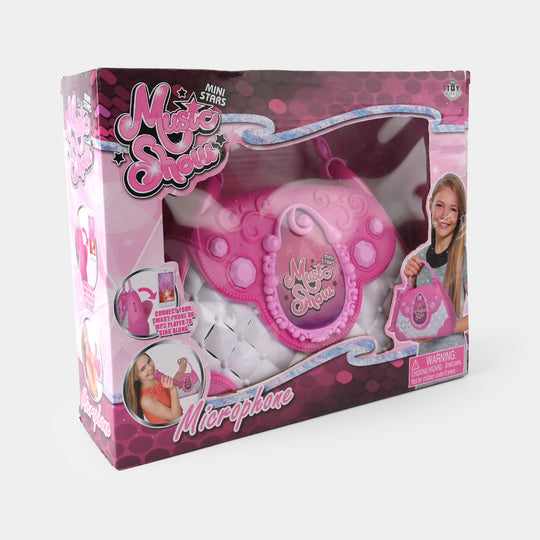 Mini Stars "Music Show" Handbag – With Crown Microphone