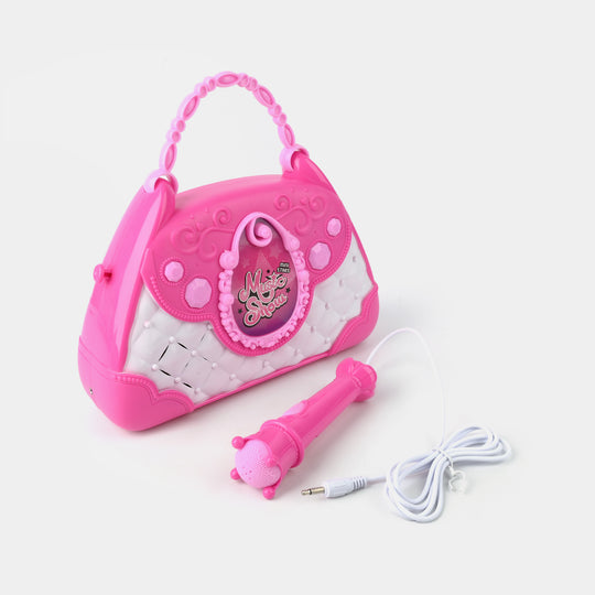 Mini Stars "Music Show" Handbag – With Crown Microphone
