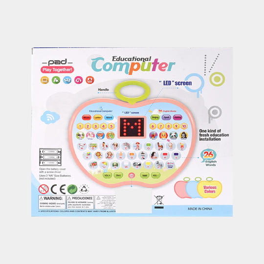 Kids Educational Learning Machine Toy With Led Lights