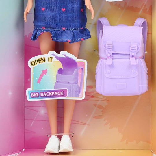 11.5" Lovely Fashion Doll with Accessories Set