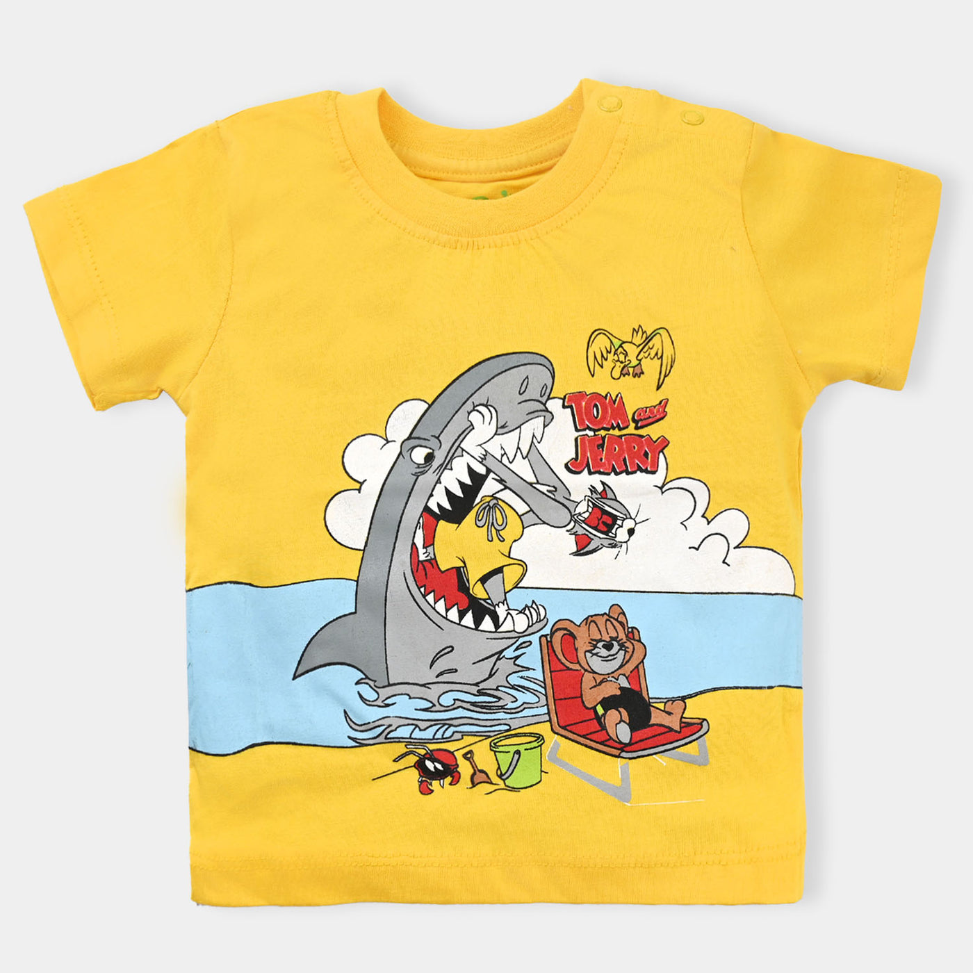 Infant Boys Slub Jersey T-Shirt Character | L-Chrome