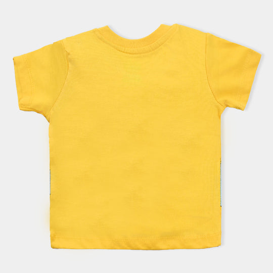 Infant Boys Slub Jersey T-Shirt Character | L-Chrome