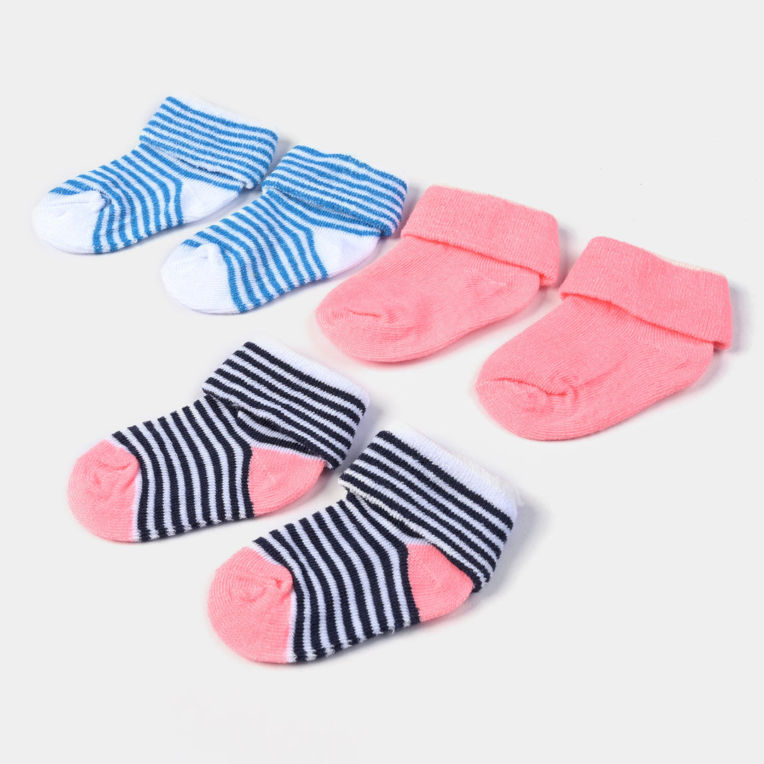 INFANT BABY 3 PAIR SOCKS | 0-12M